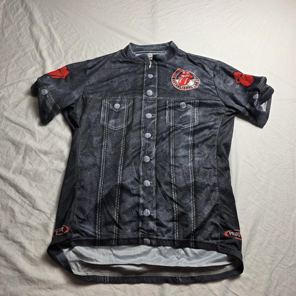 vintage primal wear men's jersey rolling stones dragon graphic XL